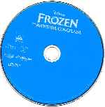 cartula bluray de Frozen - Una Aventura Congelada - Disco