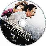 cartula bluray de Matrimonio A La Italiana - Disco