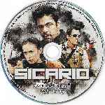 carátula bluray de Sicario - 2015 - Disco
