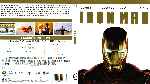 cartula bluray de Iron Man - 2008 - V2