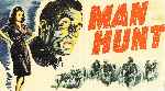 carátula bluray de El Hombre Atrapado - Man Hunt - Inlay