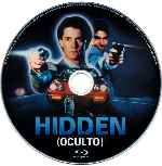 carátula bluray de Hidden - Oculto - Disco