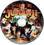 carátula bluray de Jumanji - Disco