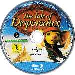 cartula bluray de El Valiente Despereaux - Disco