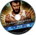 cartula bluray de X-men Origenes - Lobezno - Disco