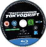 carátula bluray de The Fast And The Furious - Tokyo Drift - Disco