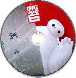 carátula bluray de Big Hero 6 - 3d - Disco