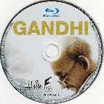 carátula bluray de Gandhi - Disco