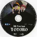carátula bluray de Mi Vecino Totoro - Disco