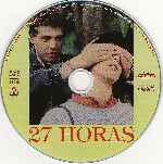carátula bluray de 27 Horas - Disco