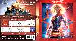 cartula bluray de Capitana Marvel 3d