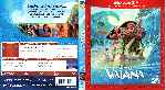 cartula bluray de Vaiana - Clasicos Disney 58 3d