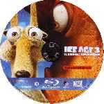 cartula bluray de Ice Age 3 - El Origen De Los Dinosdaurios - Disco