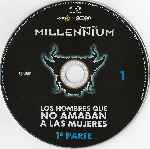 carátula bluray de Millennium 1 - Los Hombres Que No Amaban A Las Mujeres - Parte I - Disco