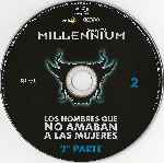 carátula bluray de Millennium 1 - Los Hombres Que No Amaban A Las Mujeres - Parte Ii - Disco