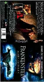 carátula bluray de Frankenstein De Mary Shelley