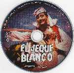 carátula bluray de El Jeque Blanco - Disco
