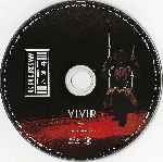 cartula bluray de Vivir - Disco