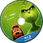 carátula bluray de El Grinch - 2018 -- Disco