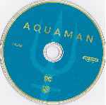 carátula bluray de Aquaman - 2018 - 4k - Disco