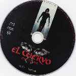 carátula bluray de El Cuervo - 1994 - Disco