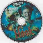 carátula bluray de Hook - Disco - 4k