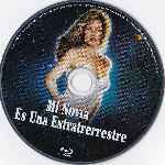 carátula bluray de Mi Novia Es Una Extraterrestre - Disco
