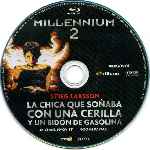 carátula bluray de Millennium 2 - La Chica Que Sonaba Con Una Cerilla Y Un Bidon De Gasolina - Disc