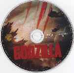 cartula bluray de Godzilla - 2014 - Disco