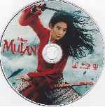 carátula bluray de Mulan - 2020 - Disco