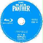 cartula bluray de Black Panther - 2018 - Disco