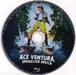 carátula bluray de Ace Ventura - Operacion Africa - Disco