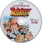 cartula bluray de Las Doce Pruebas De Asterix - Disco