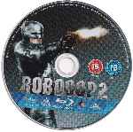 carátula bluray de Robocop 2 - Disco