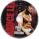 carátula bluray de El Furor Del Dragon - Disco