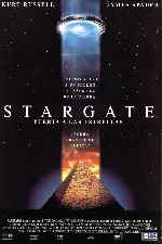 carátula carteles de Stargate - Puerta A Las Estrellas - V2