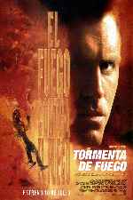 carátula carteles de Tormenta De Fuego - 1998
