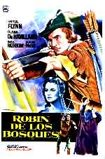 carátula carteles de Robin De Los Bosques - 1938 - V3