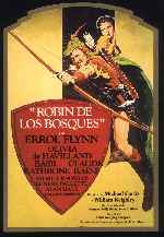 carátula carteles de Robin De Los Bosques - 1938 - V6