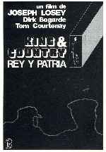 carátula carteles de Rey Y Patria