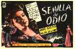 carátula carteles de Semilla De Odio - 1944