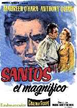 carátula carteles de Santos El Magnifico