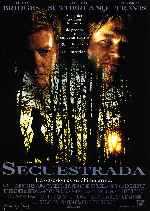 carátula carteles de Secuestrada - 1993