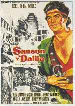 carátula carteles de Sanson Y Dalila - V2
