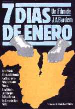 carátula carteles de 7 Dias De Enero