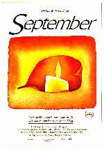 carátula carteles de September