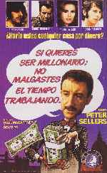 carátula carteles de Si Quieres Ser Millonario No Malgastes El Tiempo Trabajando