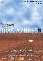 carátula carteles de Siempre Dias Azules