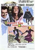carátula carteles de Siempre Hay Una Mujer - 1967