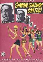carátula carteles de Simon Contamos Contigo